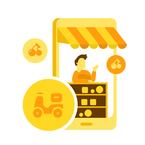 生鮮、超市、外賣配送系統